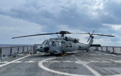 Why Marine Helicopters Rely on Auxiliary Fuel Tanks to Extend Their Range