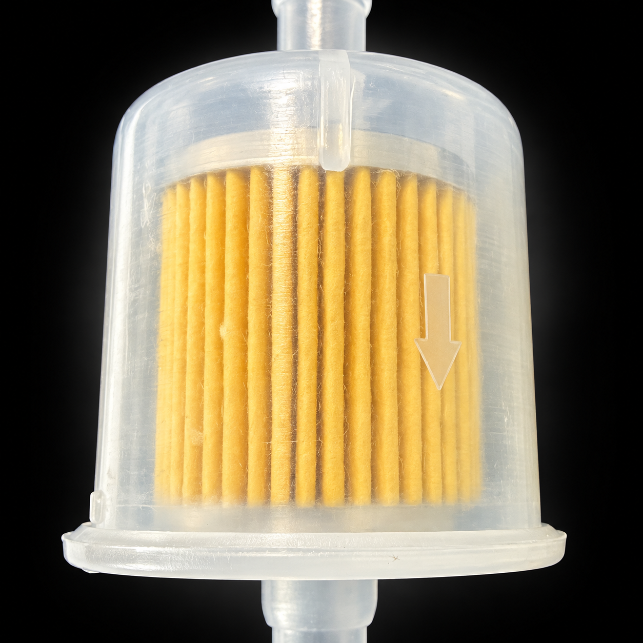 Inline Fuel Filter – 3/8-Inch Hose with Clamps - Image 3